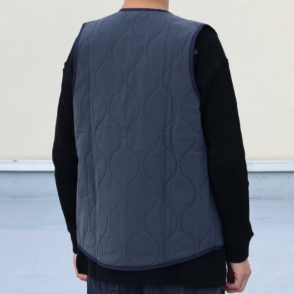 画像5: 【RE PRICE / 価格改定】Teflon（テフロン）ウェーブキルト スナップベスト【MADE IN JAPAN】『日本製』 / Upscape Audience