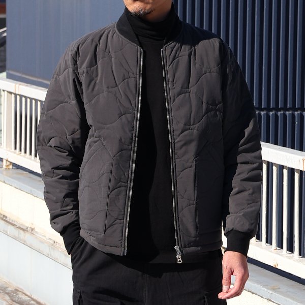 画像2: 【RE PRICE / 価格改定】Teflon（テフロン）ウェーブキルト MA-1ブルゾン【MADE IN JAPAN】『日本製』 / Upscape Audience