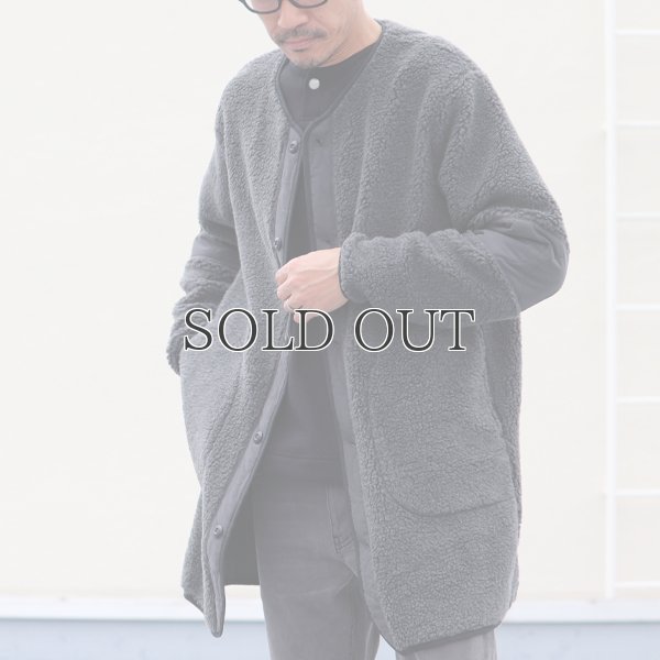 画像4: 【Lanificio Becagli(ベッカリー)】トスカーナボア US ARMYコート【MADE IN JAPAN】『日本製』【送料無料】/ Upscape Audience