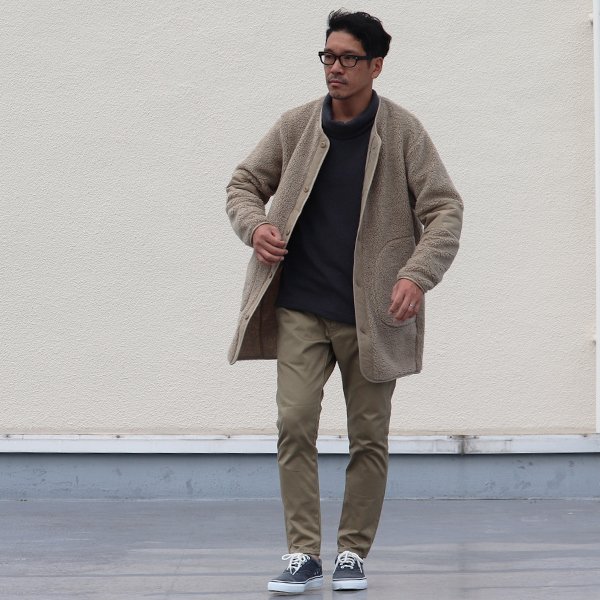 画像11: 【Lanificio Becagli(ベッカリー)】トスカーナボア US ARMYコート【MADE IN JAPAN】『日本製』【送料無料】/ Upscape Audience