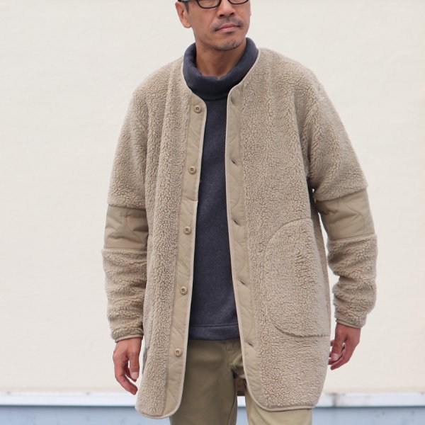 画像12: 【Lanificio Becagli(ベッカリー)】トスカーナボア US ARMYコート【MADE IN JAPAN】『日本製』【送料無料】/ Upscape Audience