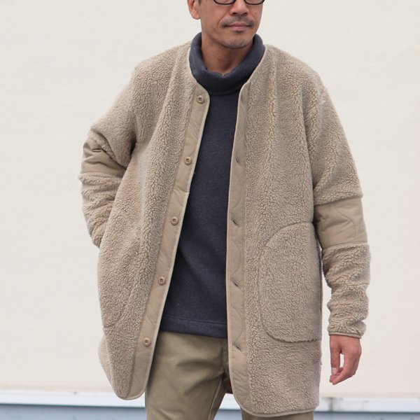 画像7: 【Lanificio Becagli(ベッカリー)】トスカーナボア US ARMYコート【MADE IN JAPAN】『日本製』【送料無料】/ Upscape Audience