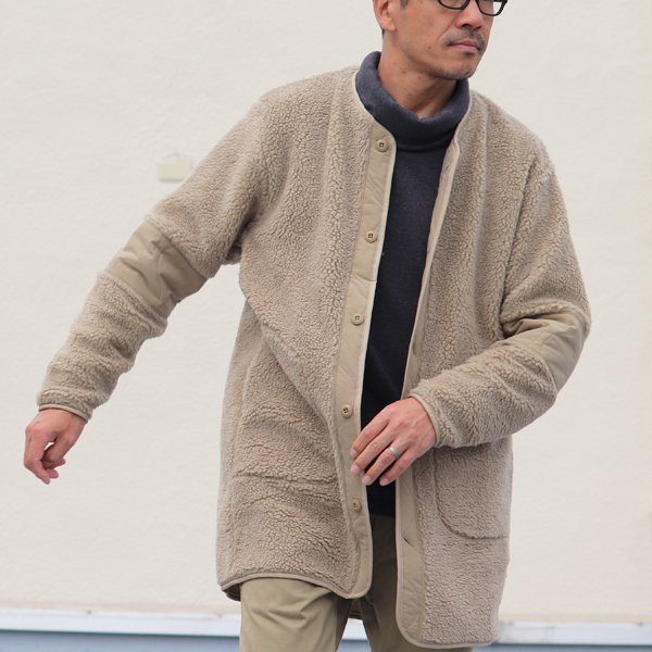 画像8: 【Lanificio Becagli(ベッカリー)】トスカーナボア US ARMYコート【MADE IN JAPAN】『日本製』【送料無料】/ Upscape Audience