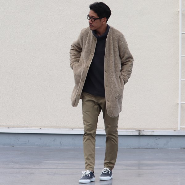 画像9: 【Lanificio Becagli(ベッカリー)】トスカーナボア US ARMYコート【MADE IN JAPAN】『日本製』【送料無料】/ Upscape Audience