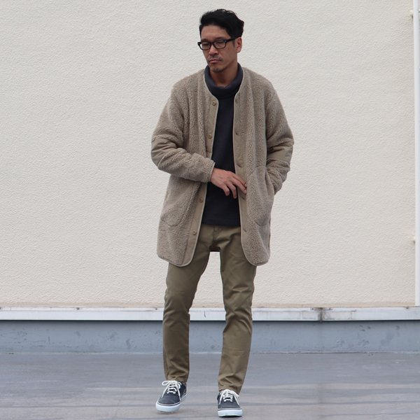 画像10: 【Lanificio Becagli(ベッカリー)】トスカーナボア US ARMYコート【MADE IN JAPAN】『日本製』【送料無料】/ Upscape Audience