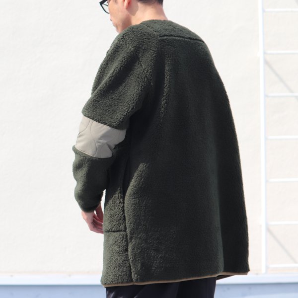 画像3: 【Lanificio Becagli(ベッカリー)】トスカーナボア US ARMYコート【MADE IN JAPAN】『日本製』【送料無料】/ Upscape Audience