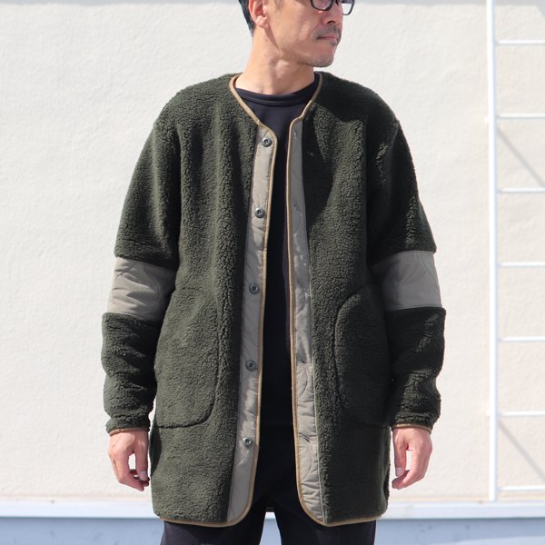 画像5: 【Lanificio Becagli(ベッカリー)】トスカーナボア US ARMYコート【MADE IN JAPAN】『日本製』【送料無料】/ Upscape Audience