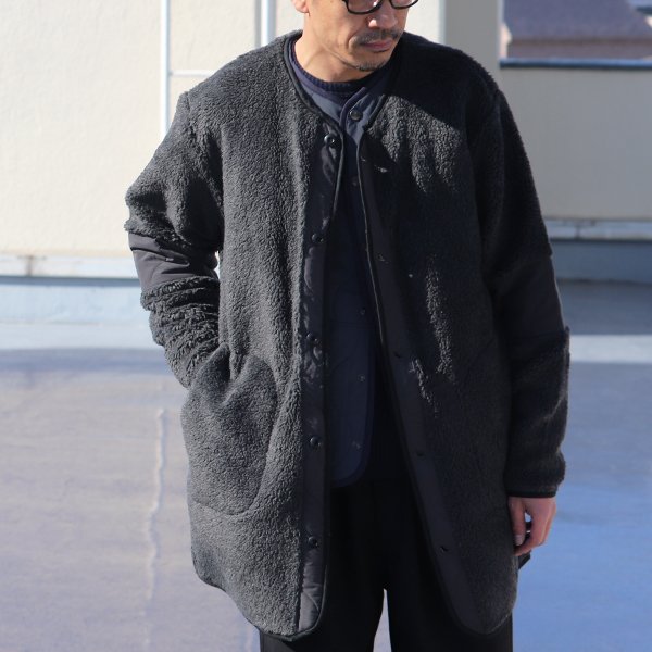 画像3: 【Lanificio Becagli（ベッカリー）】トスカーナボア US ARMYコート【MADE IN JAPAN】『日本製』【送料無料】/ Upscape Audience