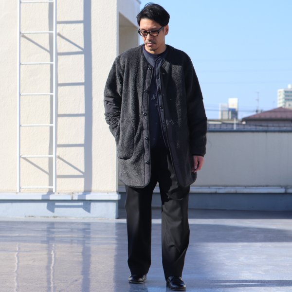 画像4: 【Lanificio Becagli（ベッカリー）】トスカーナボア US ARMYコート【MADE IN JAPAN】『日本製』【送料無料】/ Upscape Audience