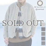 【Lanificio Becagli（ベッカリー）】トスカーナボア スナップジャケット【MADE IN JAPAN】『日本製』/ Upscape Audience