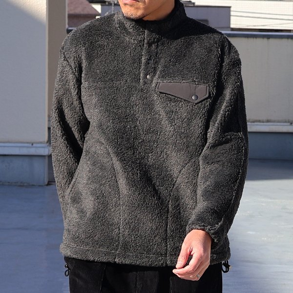 画像2: 【RE PRICE / 価格改定】【Lanificio Becagli（ベッカリー）】トスカーナボア スナップT【MADE IN JAPAN】『日本製』/ Upscape Audience