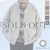 【Lanificio Becagli（ベッカリー）】トスカーナボア ラグラン スタンドZIP ジャケット【MADE IN JAPAN】『日本製』/ Upscape Audience