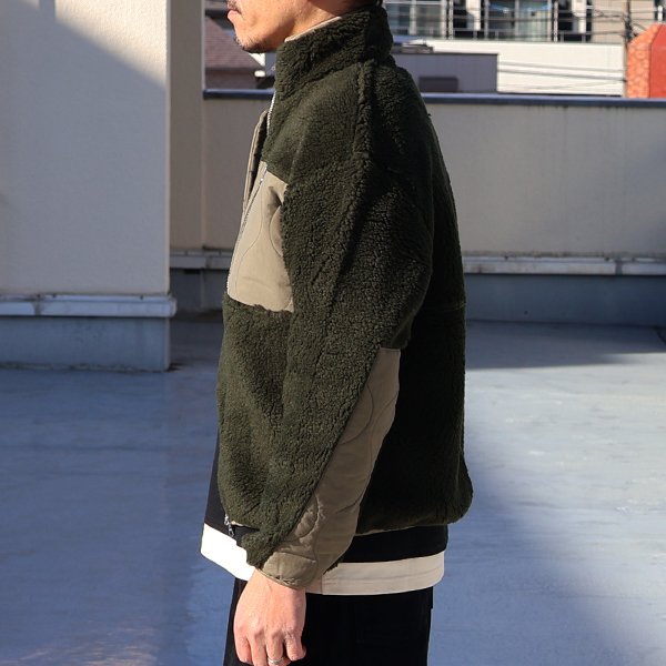 画像4: 【RE PRICE / 価格改定】【Lanificio Becagli（ベッカリー）】トスカーナボア レトロZ ジャケット【MADE IN JAPAN】『日本製』/ Upscape Audience