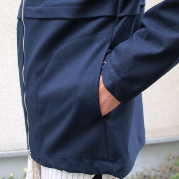 画像18: 【RE PRICE / 価格改定】ギャバジンストレッチ マウンテンパーカージャケット【MADE IN JAPAN】 『日本製』  / Upscape Audience