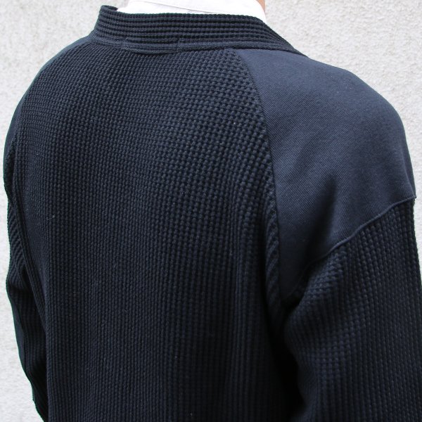 画像18: ビッグワッフル コマンドVネック カーディガン【MADE IN JAPAN】『日本製』【送料無料】 / Upscape Audience