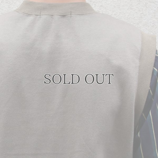 画像15: BSQ天竺サイドスリットポケ付BIGベスト【MADE IN JAPAN】『日本製』/ Upscape Audience