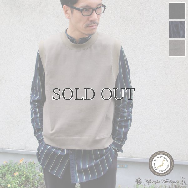 画像6: BSQ天竺サイドスリットポケ付BIGベスト【MADE IN JAPAN】『日本製』/ Upscape Audience