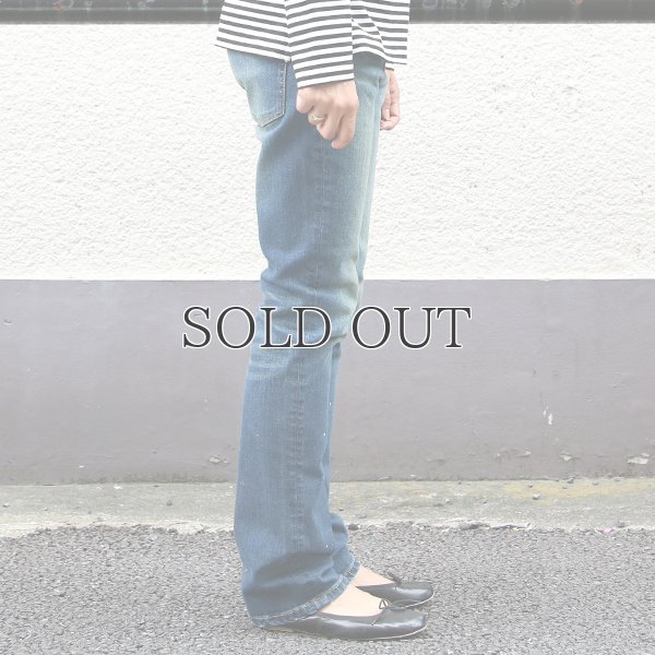 画像5: タイトフィットストレートヴィンテージウォッシュストレッチデニムパンツ [Lady's] / Audience