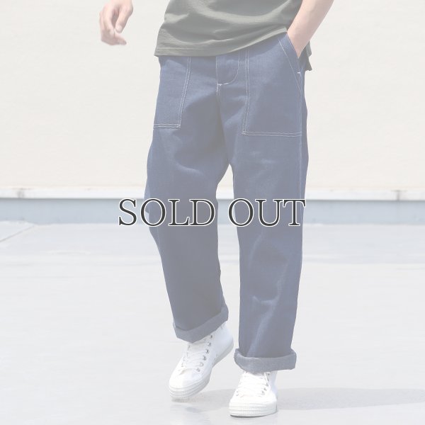 画像8: Stan Ray別注バックサテン/デニム ファティーグパンツ / Audience