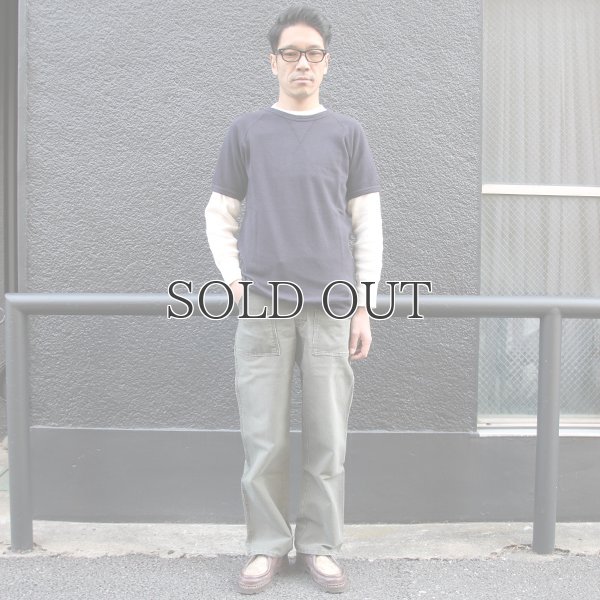 画像4: 日本国内加工黒顔料ヴィンテージ仕上げ米国製別注ダックファティーグパンツ 【送料無料】 / Audience