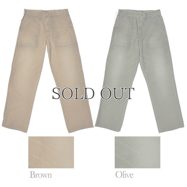 画像7: 日本国内加工黒顔料ヴィンテージ仕上げ米国製別注ダックファティーグパンツ 【送料無料】 / Audience