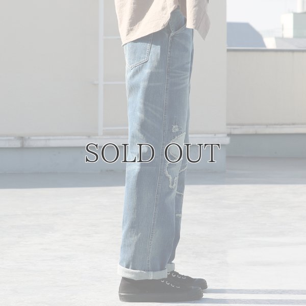 画像8: ヴィンテージウォッシュストレッチデニムオーバーオール 【送料無料】  / Audience