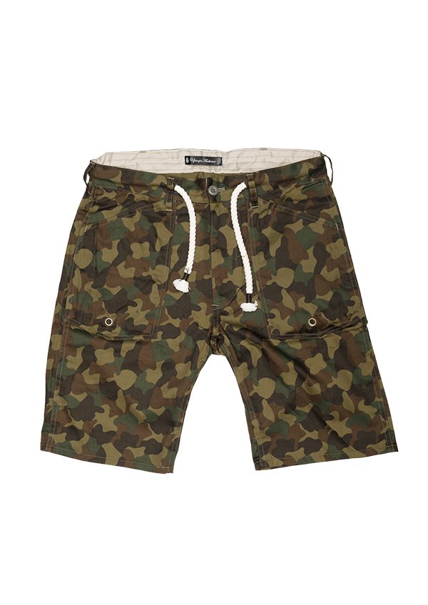 画像16: 【RE PRICE/価格改定】カモ柄アウトドアイージーショートパンツ【MADE IN JAPAN】『日本製』/ Upscape Audience×Tribe Message