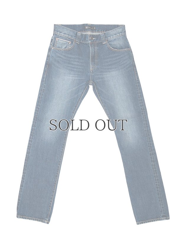 画像5: ヴィンテージ加工タイトフィットストレートセルヴィッチデニムパンツ [Lady's] 【送料無料】 / Audience