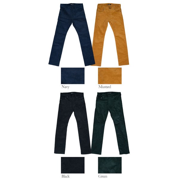画像7: 【RE PRICE / 価格改定】ストレッチコットンコーデュロイ ストレートタイトフィットパンツ  / Audience
