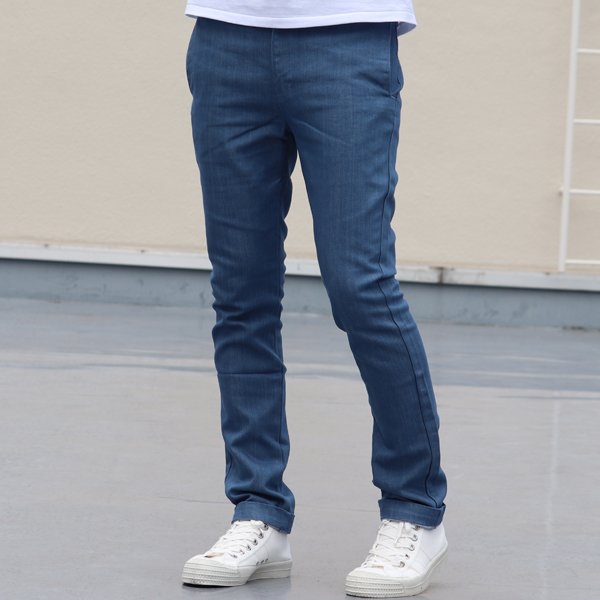 画像3: 【RE PRICE / 価格改定】オーバーダイカラーデニムノープリーツテーパードパンツ【MADE IN JAPAN】『日本製』/ Upscape Audience