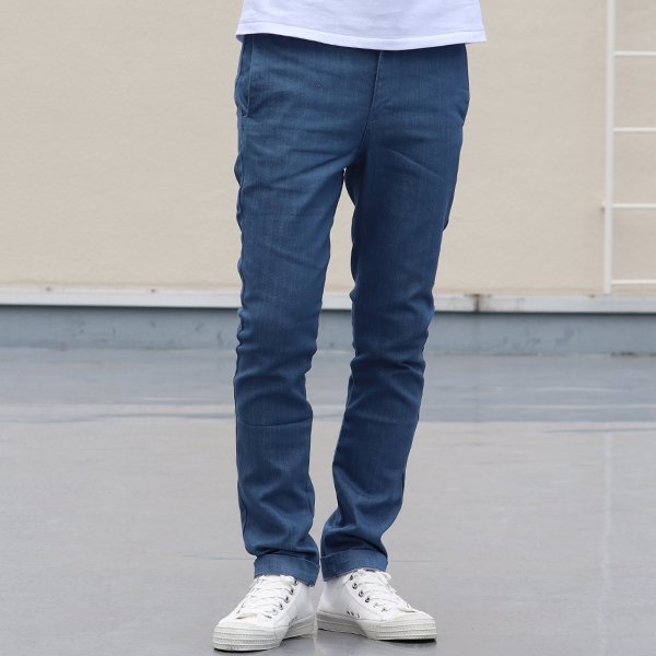 画像4: 【RE PRICE / 価格改定】オーバーダイカラーデニムノープリーツテーパードパンツ【MADE IN JAPAN】『日本製』/ Upscape Audience