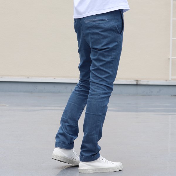 画像6: 【RE PRICE / 価格改定】オーバーダイカラーデニムノープリーツテーパードパンツ【MADE IN JAPAN】『日本製』/ Upscape Audience