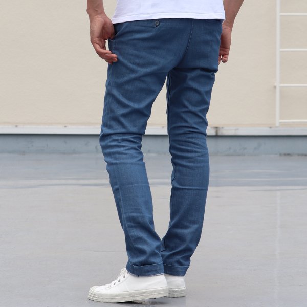 画像7: 【RE PRICE / 価格改定】オーバーダイカラーデニムノープリーツテーパードパンツ【MADE IN JAPAN】『日本製』/ Upscape Audience