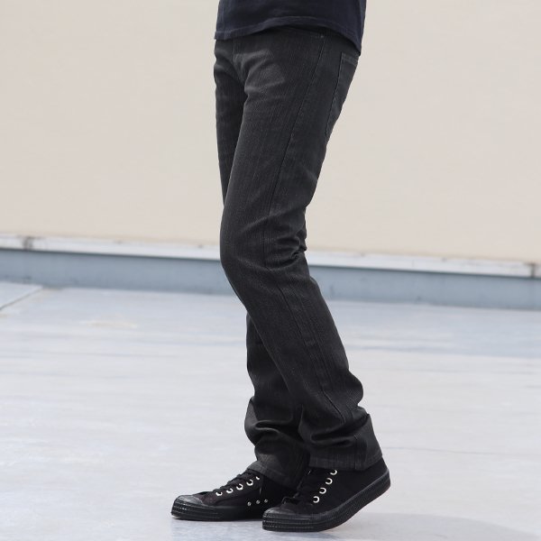 画像5: 【RE PRICE / 価格改定】オーバーダイカラーデニムストレートタイトフィットパンツ【MADE IN JAPAN】『日本製』/ Upscape Audience