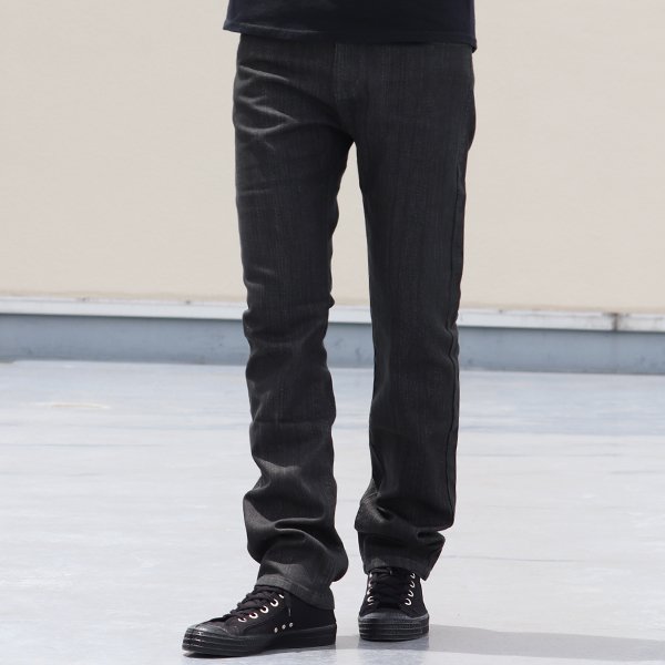 画像6: 【RE PRICE / 価格改定】オーバーダイカラーデニムストレートタイトフィットパンツ【MADE IN JAPAN】『日本製』/ Upscape Audience