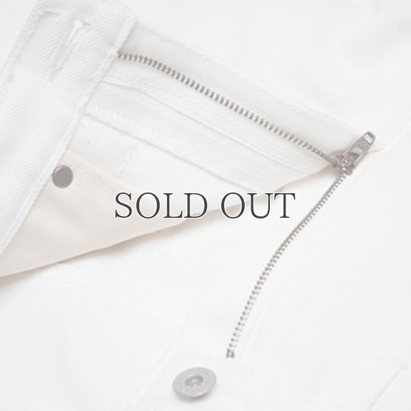 画像15: 赤耳（セルヴィッチ）白デニムアンクルパンツ  / Upscape Audience