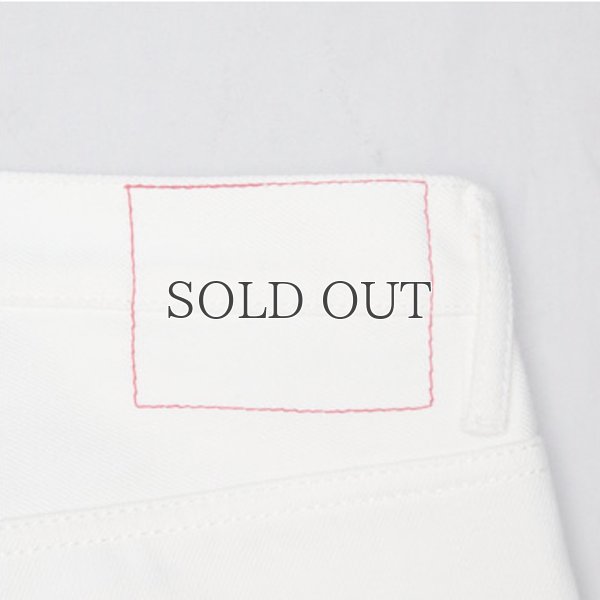 画像18: 赤耳（セルヴィッチ）白デニムアンクルパンツ  / Upscape Audience