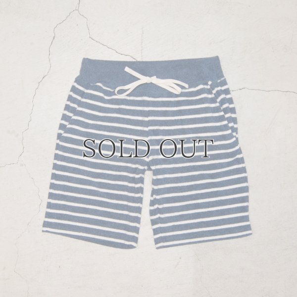画像19: イズミールコットンパイルボーダーイージーショーツ【MADE IN JAPAN】『日本製』/ Upscape Audience