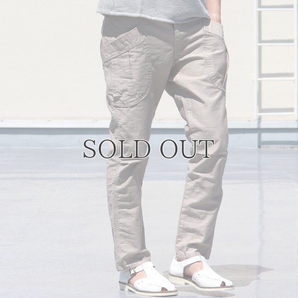 画像3: 【RE PRICE / 価格改定】ヨコムラバックサテンベイカーアンクルパンツ【MADE IN JAPAN】『日本製』 / Upscape Audience