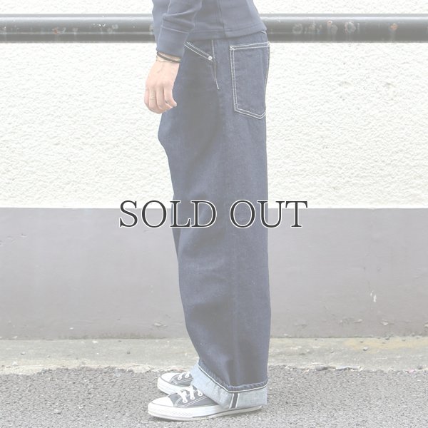 画像5: 赤耳（セルヴィッチ）デニムワイドペインターインステップパンツ [Lady's]【MADE IN JAPAN】『日本製』【送料無料】/ Upscape Audience