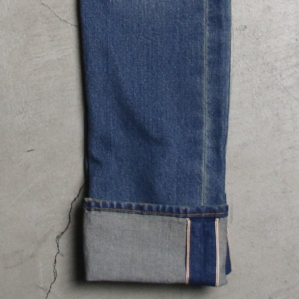 画像19: BIGレッドライン（セルヴィッチ）ストレッチデニムヴィンテージWashタイトフィットストレートパンツ/ Audience