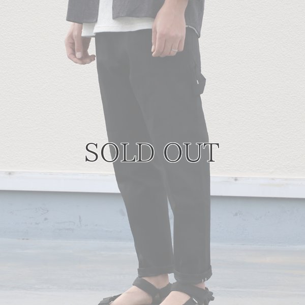 画像12: 赤耳（セルヴィッチ）黒×黒デニムペインターアンクルパンツ【MADE IN JAPAN】『日本製』【送料無料】 / Upscape Audience