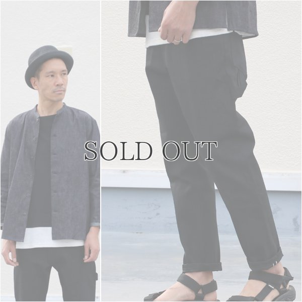 画像9: 赤耳（セルヴィッチ）黒×黒デニムペインターアンクルパンツ【MADE IN JAPAN】『日本製』【送料無料】 / Upscape Audience