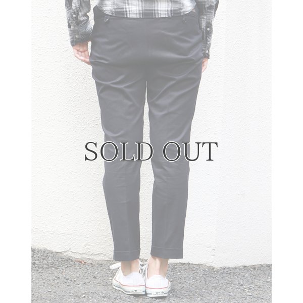 画像4: イタリアBESTE社 コットンツイル 2タックアンクルパンツ［Lady's］【送料無料】/ Audience