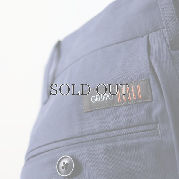 画像17: イタリアBESTE社 コットンツイル 2タックアンクルパンツ / Audience