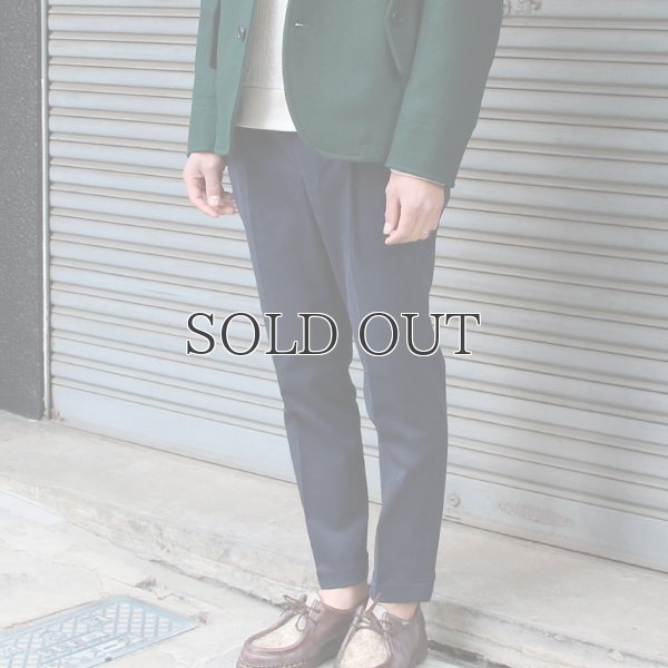 画像13: イタリアBESTE社 コットンツイル 2タックアンクルパンツ / Audience