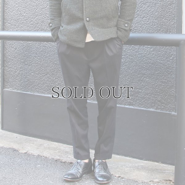 画像7: イタリアBESTE社 コットンツイル 2タックアンクルパンツ / Audience