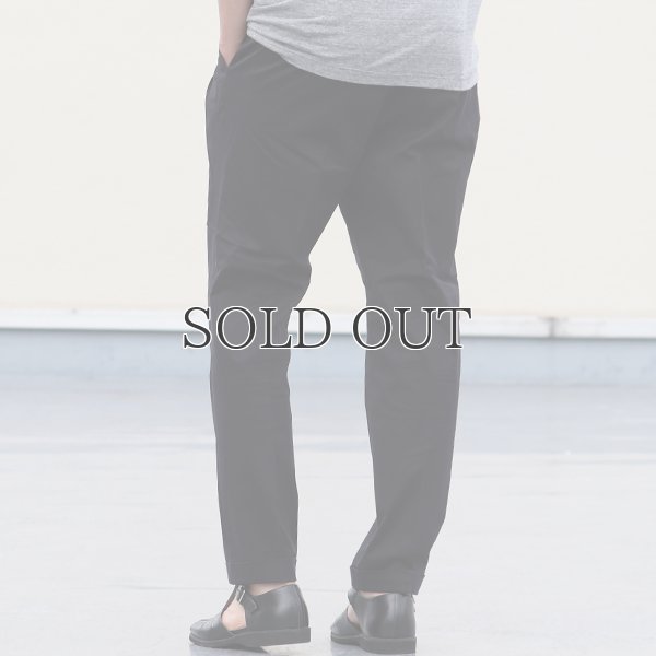 画像4: イタリアBESTE社 コットンツイル 2タックアンクルパンツ / Audience