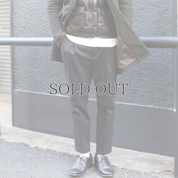 画像9: イタリアBESTE社 コットンツイル 2タックアンクルパンツ / Audience