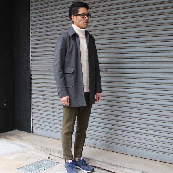 画像11: イタリアBESTE社 モールスキン 2タックアンクルパンツ【送料無料】 / Audience